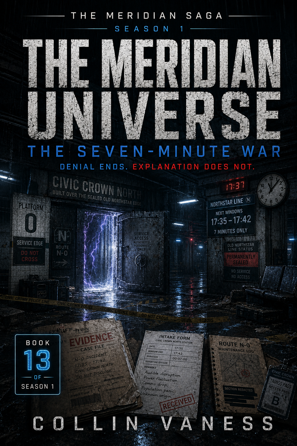 The Meridian Universe: The Seven-Minute War cover