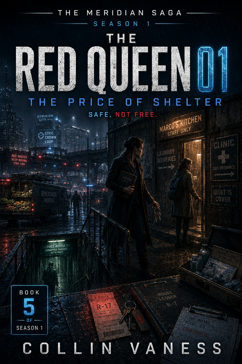 The Red Queen 01: The Price of Shelter cover