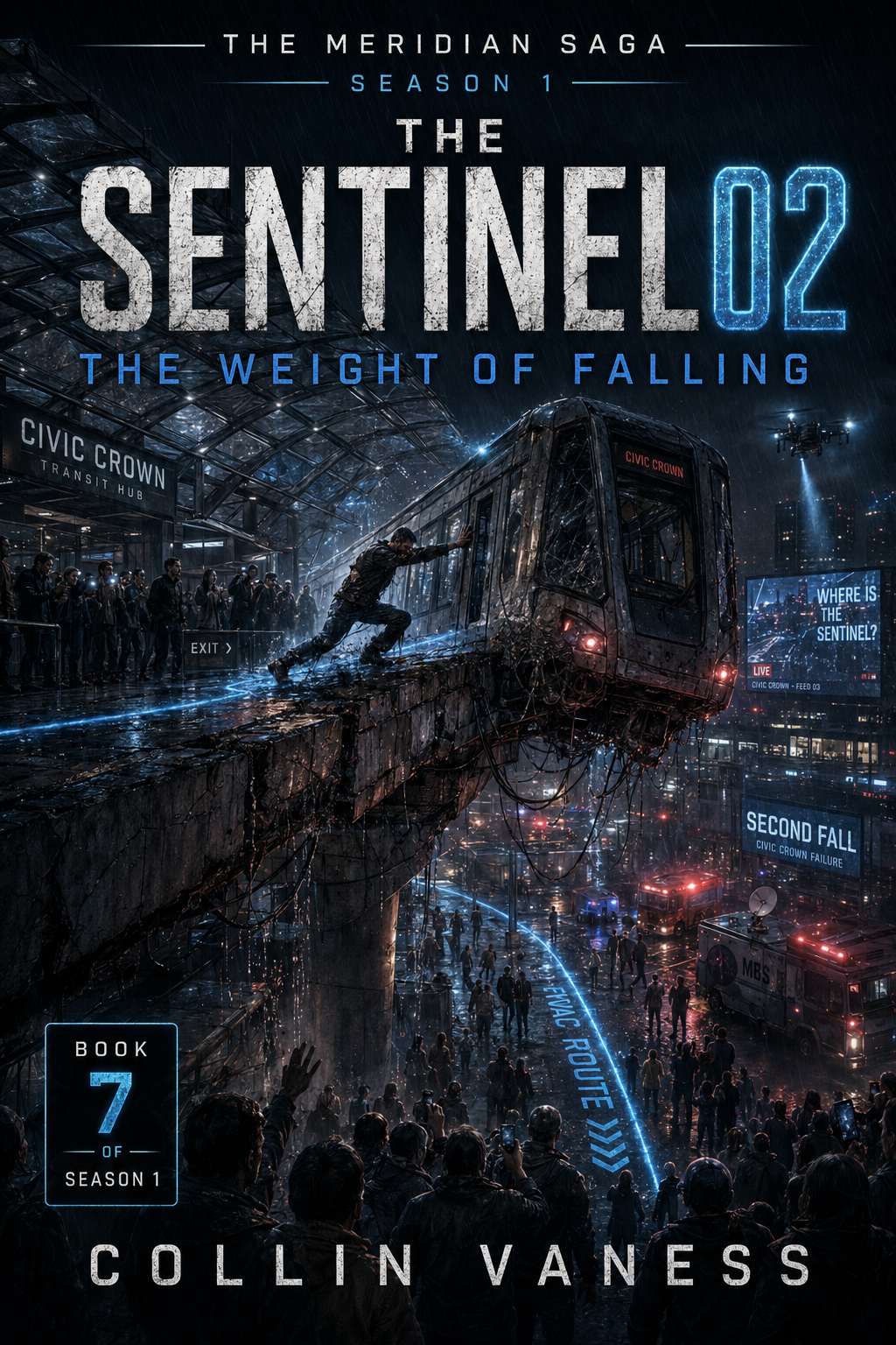 The Sentinel 02: The Weight of Falling cover